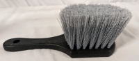 New Soft Bristle Car Tire Brush. 8" Long.