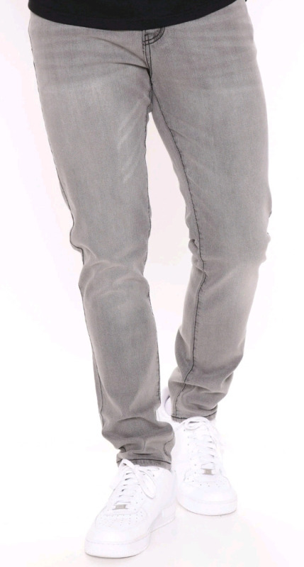 New | Cornell Skinny Jeans Mens Size: 36 - Grey