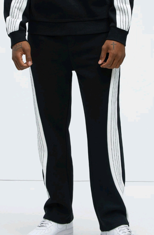 New | Tyson Road Runnin Sweatpants Mens Size:XL- Black/combo | * Retails $51 *