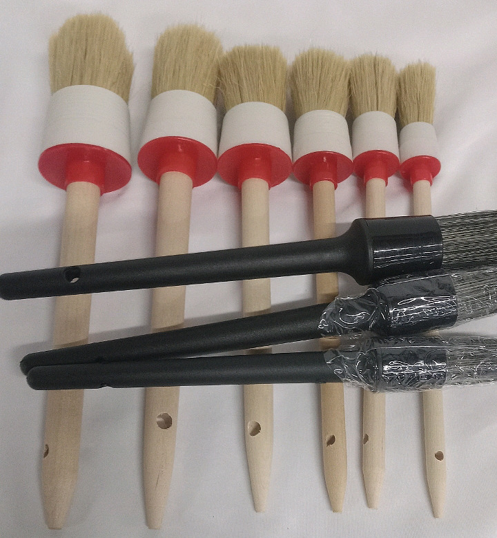 New | Car Detailing Brush set 9Pcs