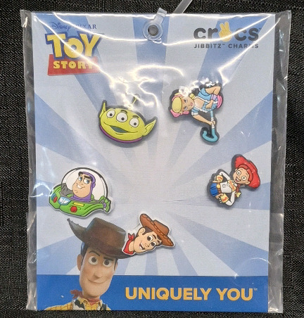 5 New Toy Story Crocs Jibbitz Charms Disney Pixar