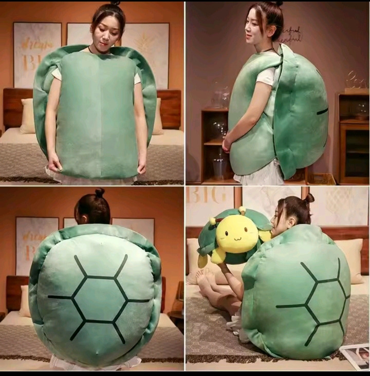 New | 80/100CM Funny Big Turtle Shell Plush Costume