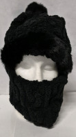 New Size O/S Adult Toque with Face Covee