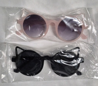 2 New Kids Cat Style Sunglasses
