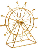 New | Ferris Wheel Ornaments Gold Decor Bookcase Decor Modern Decorative Room