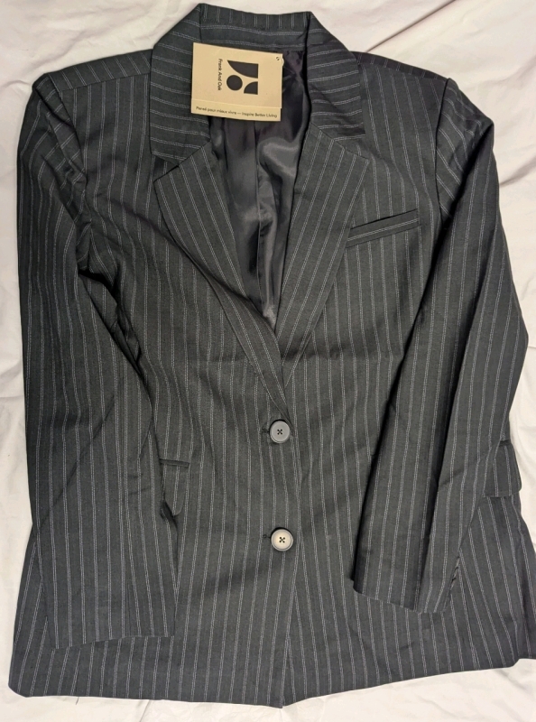 New Women's Large Frank and Oat Single Breasted Blazer. Retails for $199