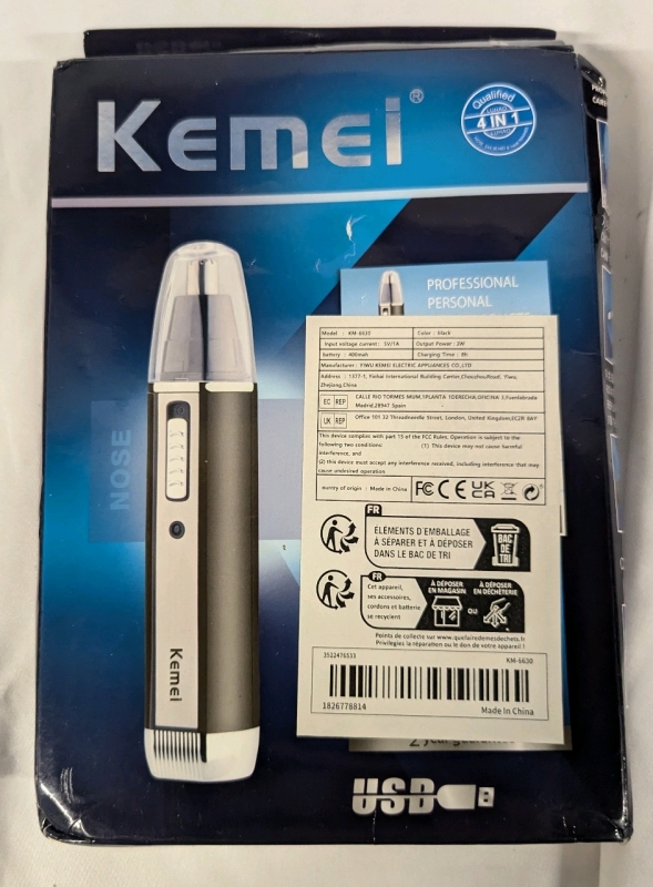 New Keimei Nose Trimmer. USB Powered.