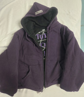 New | { Adults Only } Hoodie Vetements Reversible Oversized Bomber Hoodie Size: XL