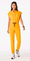 New sz XS FIGS Women's Rafaela Cargo Scrub Jumpsuit - Yellow Retails for $148