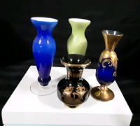 4 Vintage Vases