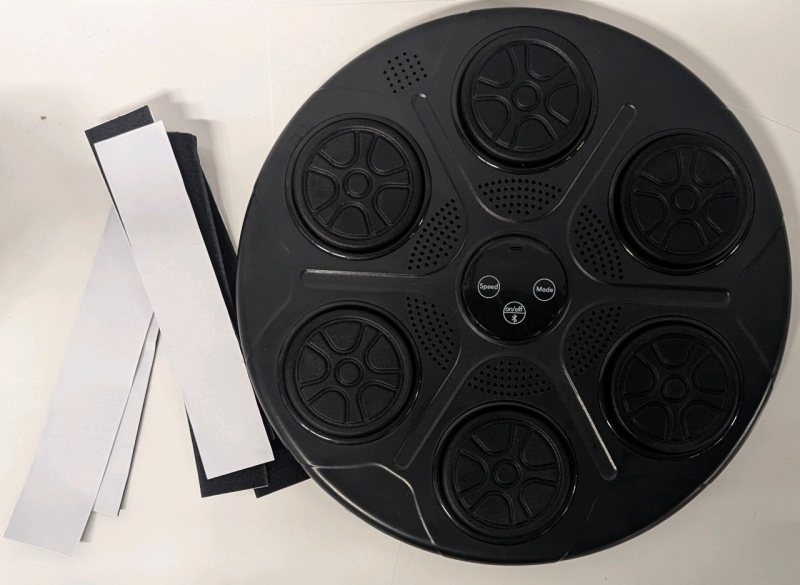 New: Light Up Music Boxing Machine - Punch the Lit Up Circles - 15.5" Diameter