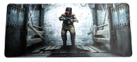 New Rust Video Game-Themed Large Desk/Mouse Mat with Non-Slio Backing 27" x 11.75"