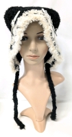 New Knitted Goth Punk Cat Ear Winter Hat | One Size Fits Most
