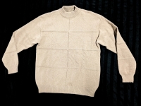 New Ladies Size Large Oversized Knit Sweater : Camel Colour