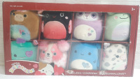 New Original Squishmallow Plush Toys, 8 Pcs Inside
