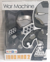 New Mighty Muggs Iron Man 2 War Machine Vinyl Figure