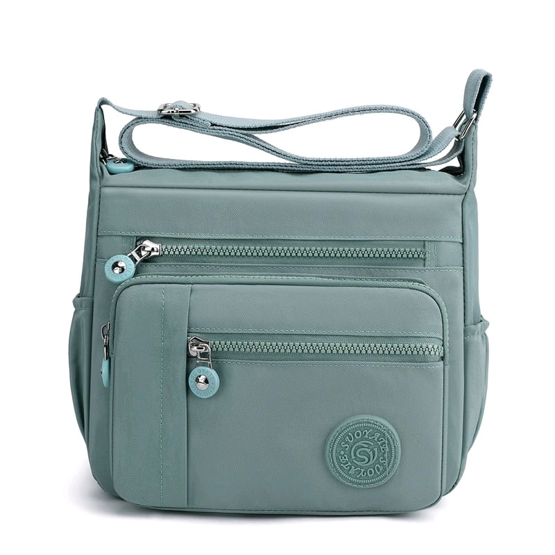 New Lightweight Crossbody Purse of Many Pockets | 10.2" x 5.1" x 8.2"