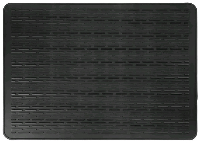 New Black Silicone Stove Mat - 28"x20"