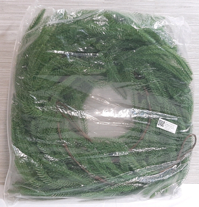 New Artificial Green Pine Wire Garland