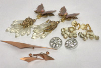 Unique Vintage Earrings Lot