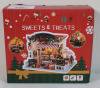New - Christmas Minature 3D Wooden House Kit for Adults -DIY Christmas Candy House Kit . Some Assembly Required