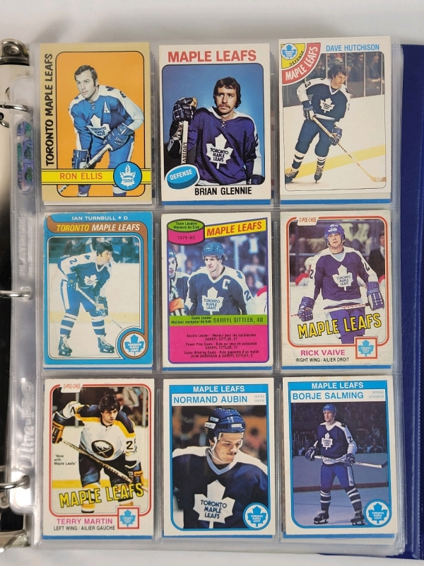 1972 - 2023 Toronto Maple Leafs NHL Hockey Trading Card Singles . 207 Trading Cards , No Doubles