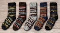 New Size Reg/Large Nordic Socks 5-Pack Arvid Merino Wool Socks MC0050L | Retails $69.99