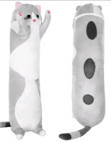 New | Kawaii Long Cat Pillow Plush / Body Pillow For Kids