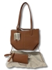 New POL&Egrave;NE Cyme Mini Edition Textured Camel Leather Purse / Handbag Made in Spain | Retails $450 - 2