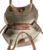 New POL&Egrave;NE Cyme Mini Edition Textured Camel Leather Purse / Handbag Made in Spain | Retails $450 - 3