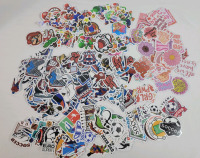 New - 250 2"&times;2" Super Mario , Hockey , Soccer & Inspirational Stickers