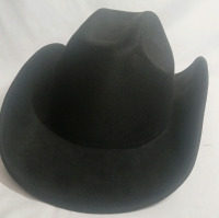 New | Men's Polyester Black Cowboy Hat