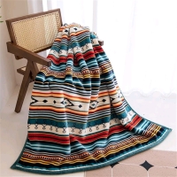 New Fleece Throw Blanket, Super Soft Fuzzy Warm, Lightweight Fluffy Plush Blanket 59 by 78"