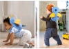 New Soft Plush Dragon Toddler Safety Cushion Backpack for Walking & Crawling : Protects Heads from Falling Backwards! - 2