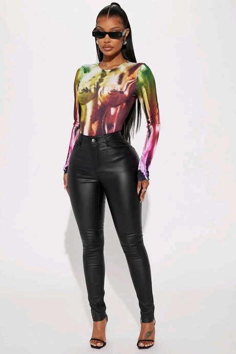 New Size Large FASHION NOVA Sammie High Rise Pants : Black