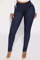 New Size 15 FASHION NOVA Skinny Uniform Pants : Navy