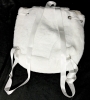 New Super Soft Faux Fur HELLO KITTY Backpack with Embroidered Details 11" x 5" x 10" Tall - 3