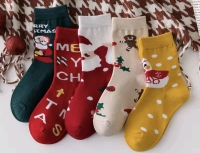 5 New sz 4-6Years Kid's Festive Socks