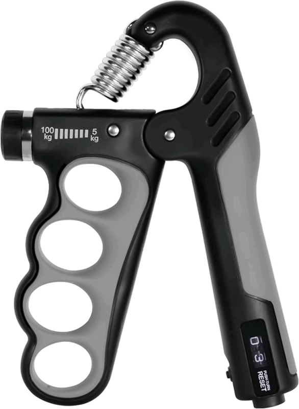 New Hand Grip Strengthener - 5-100KG Adjustable Grip Strength Trainer for Muscle Building, Hand Therapy and Recovery.