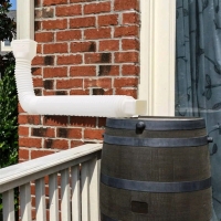 New Flexible Universal Drain Downspout Extender. Extendable from 14.5" to 58"