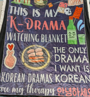 New Very Soft K-Pop Watching Blanket. 46" by 66"
