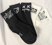 5 New Pairs of Size 38 to 45 Monster Socks.
