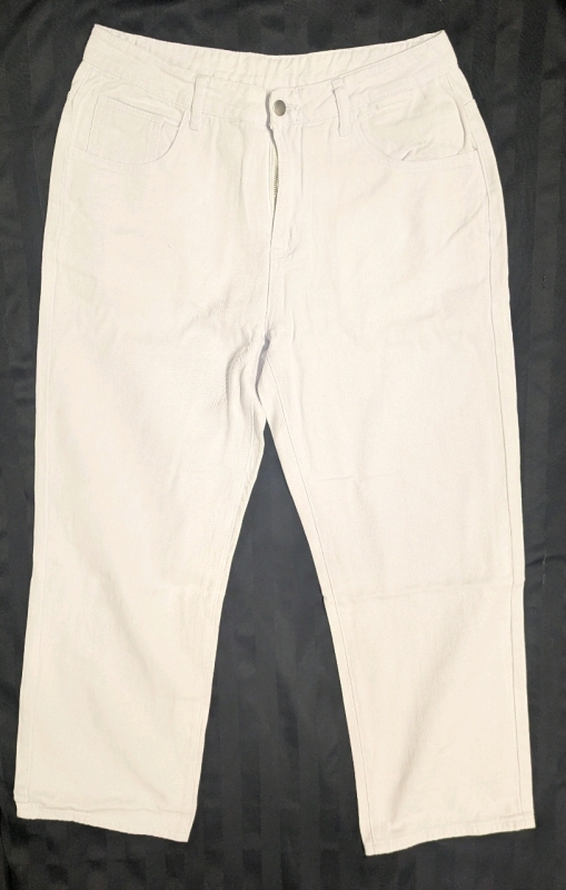 New: Men's Size M - White Jeans