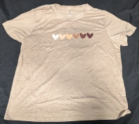 New: Size 14 Women's - Heart T-Shirt