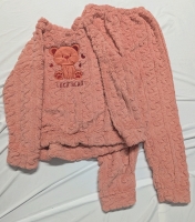 New: Size L Women's - Luck Bear Puffy Pajamas -
