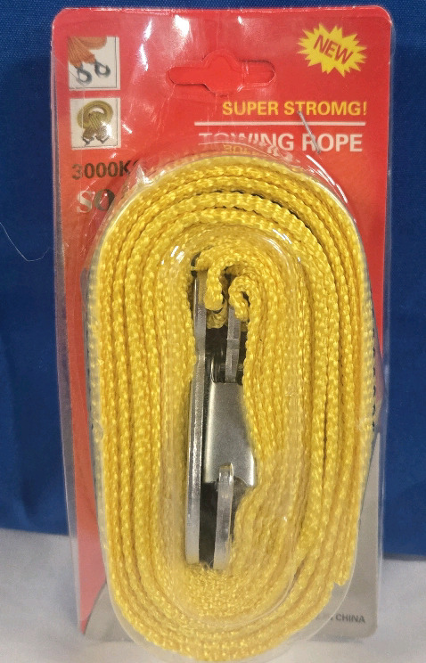 New | Super Strong Towing Rope W/ 3000KG Capacity