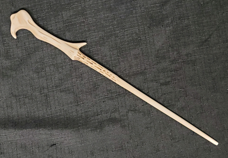 New - Harry Potter LORD VOLDEMORT Magic Wand . Measures 14" long