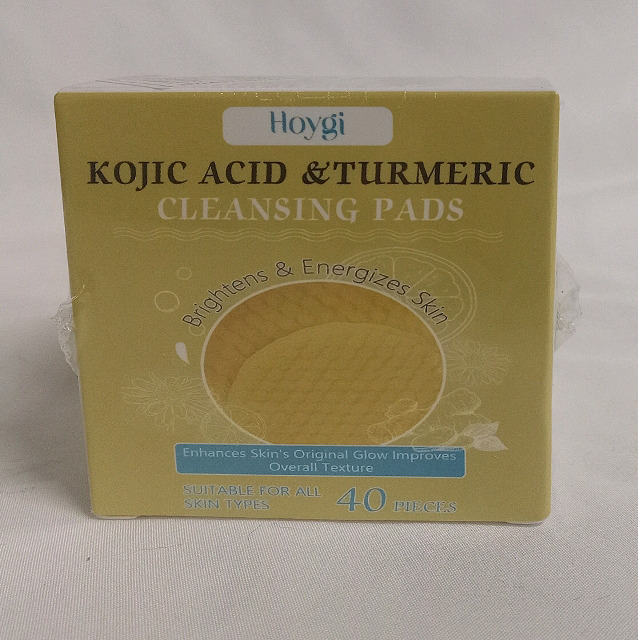 New | Kojic Acid & Tumeric Cleansing Pads | 40pcs