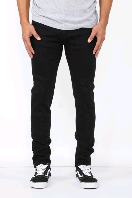 New Size 32 Men's NOVA MEN Cornell Slim Jeans : Black