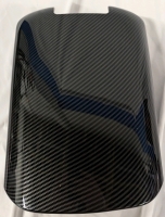 New Carbon Fiber Patterned Center Console For Unknown Model of Car. 13" Long 19.5" Wide.